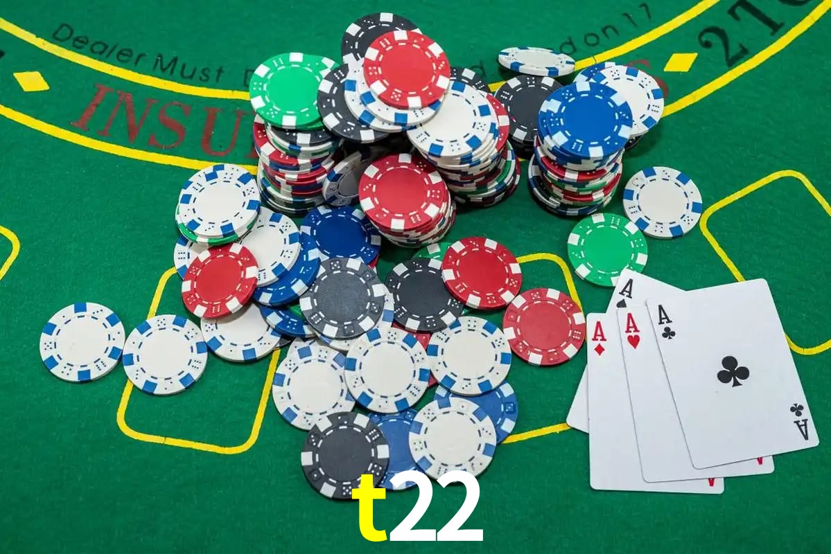 Mesa de Blackjack t22